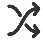 Shuffle SVG Icon